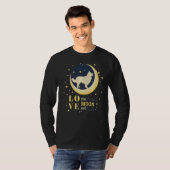 Liebe Border Collie to Moon T-Shirt (Vorne ganz)