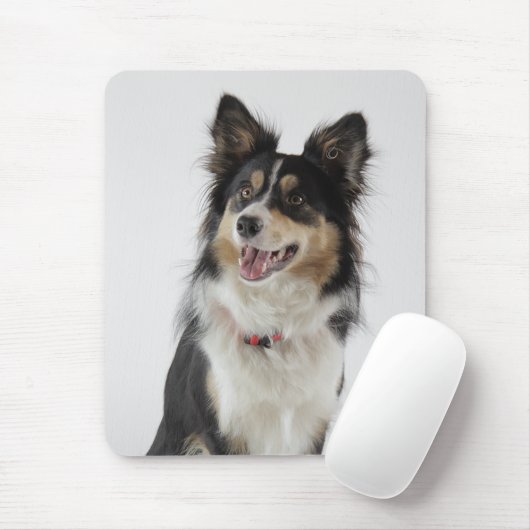 Liebe Border Collie Welpe Dog Mousepad (Mit Mouse)