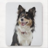 Liebe Border Collie Welpe Dog Mousepad (Vorne)