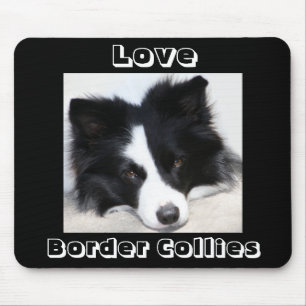 Liebe Border Collies Welpen Hund Mauspad