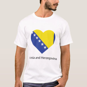 Liebe Bosnien und Herzegowina T-Shirt