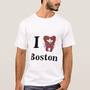 Liebe-Boston-Spaß-Hummer KRW I T-Shirt