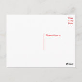 Liebe Boston Terrier Puppy Dog Postkarte (Rückseite)