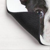 Liebe Boston Terrier Welpe Hund Computer Mousepad (Ecke)
