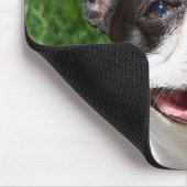 Liebe Boston Terrier Welpe Hund Computer Mousepad (Ecke)