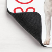 Liebe Boston Terrier Welpen Hund Computermauspad Mousepad (Ecke)