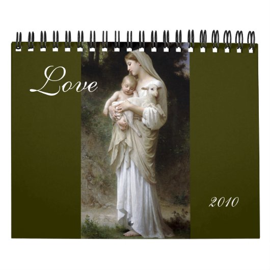 Liebe, Bouguereau 2010 Kalender (Titelbild)