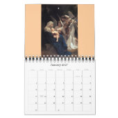 Liebe, Bouguereau 2010 Kalender (Jan 2027)