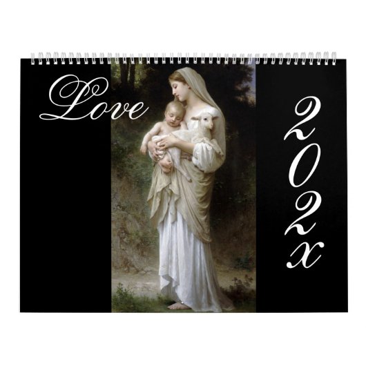 Liebe, Bouguereau DIY-Kalender Kalender (Titelbild)