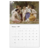 Liebe, Bouguereau DIY-Kalender Kalender (Feb 2027)