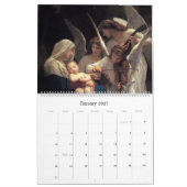 Liebe, Bouguereau DIY Year Calendar Kalender (Jan 2027)