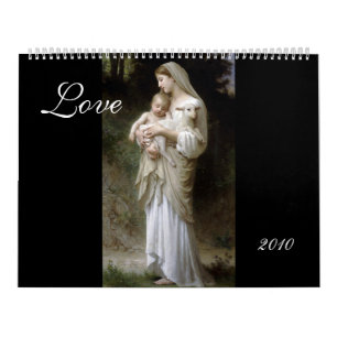 Liebe, Bouguereau DIY Year Calendar Kalender