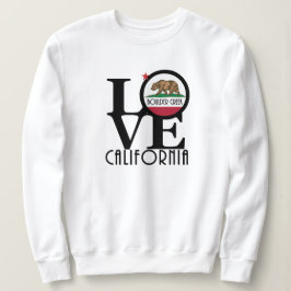 LIEBE Boulder Creek California (Frontabdruck) Sweatshirt