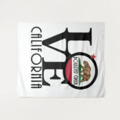 LIEBE Boulder Creek California Wandteppich (Vorderseite (Horizontal))