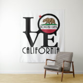 LIEBE Boulder Creek California Wandteppich (Beispiel)