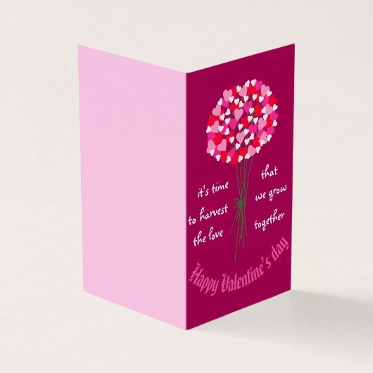 Liebe Bouquet Blume Valentinstag (Vorderseite)