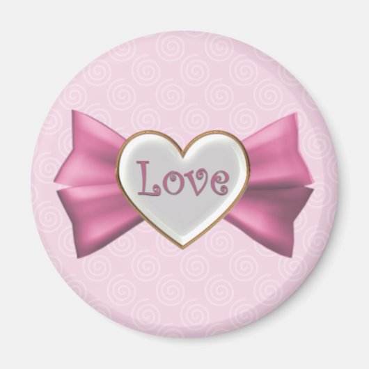 Liebe Bow Magnet (Vorne)