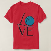Liebe Bowling Classic TShirt (Design vorne)