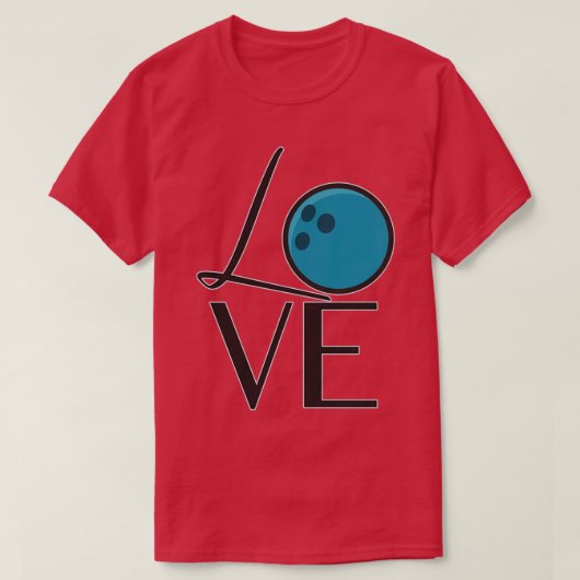 Liebe Bowling Classic TShirt (Design vorne)