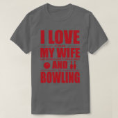 LIEBE BOWLING EHEFRAU SHIRT 1 (Design vorne)
