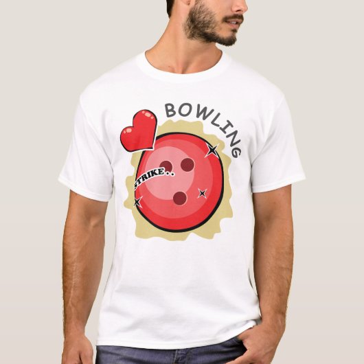 Liebe Bowling T-Shirt (Vorderseite)