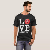 Liebe Bowling T-Shirt (Vorne ganz)