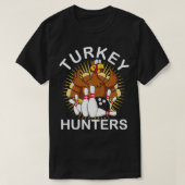 Liebe Bowling Türkei Jäger Bowling Fan T T-Shirt (Design vorne)
