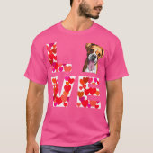 Liebe Boxer Dog für Master und Weibchen eines Boxe T-Shirt (Vorderseite)