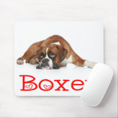 Liebe Boxer Welpe Hund Mousepad (Mit Mouse)