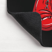 Liebe Boxhandschuhe Illustration Geschenke Boxer G Mousepad (Ecke)