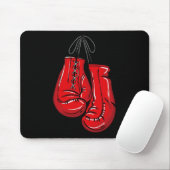 Liebe Boxhandschuhe Illustration Geschenke Boxer G Mousepad (Mit Mouse)