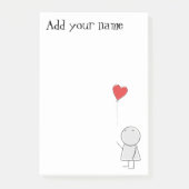 Liebe Boy Post-it Klebezettel (Vorderseite)