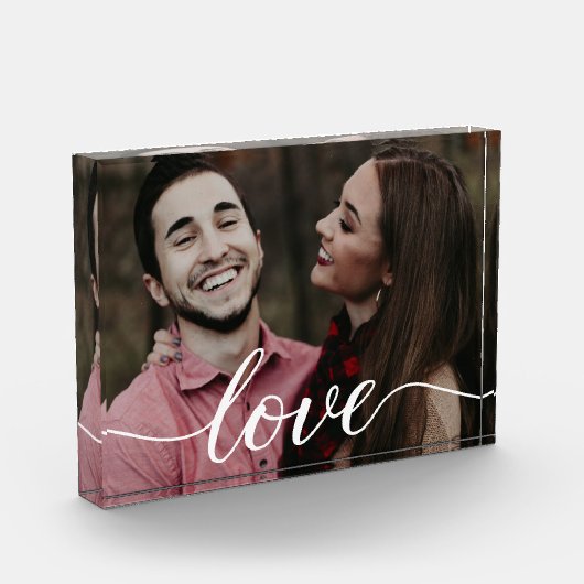 Liebe Boyfriend Girlfriend Personalisiert Foto (Links)