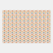 Liebe brach Valentinstag Herz Muster Geschenkpapier Set (Vorderseite 3)