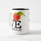 LIEBE Braselton Georgia 15oz Zweifarbige Tasse (Vorderseite Links)