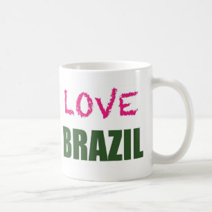Liebe Brasilien Kaffeetasse