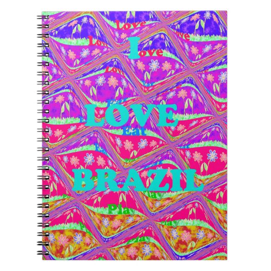 Liebe Brasilien.png Notizblock (Vorderseite)