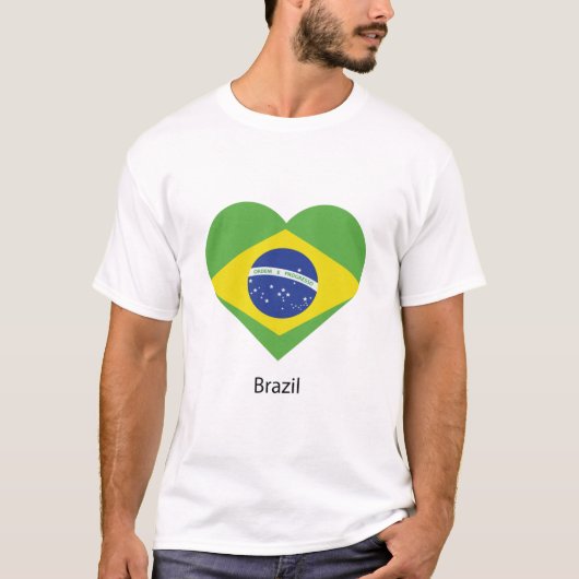 Liebe Brasilien T-Shirt (Vorderseite)
