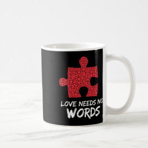 Liebe braucht keine Worte Kaffeetasse