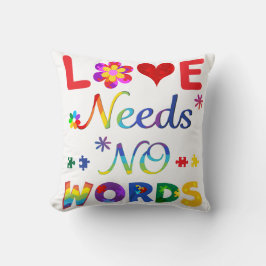 Liebe braucht keine Worte Kissen