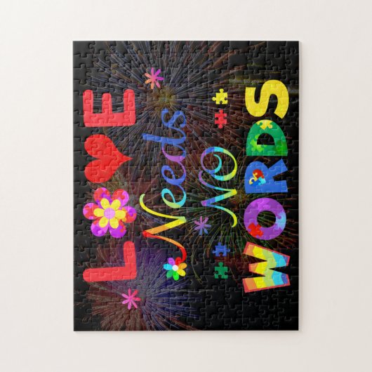 Liebe braucht keine Worte Puzzle (Vertikal)