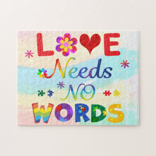 Liebe braucht keine Worte Puzzle