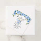 Liebe Brauen Dusche blauen Tee Brautparty Favo Geschenkanhänger (Beispiel)