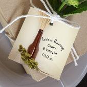 Liebe Brauerei Wheat and Hops Brauerei ist Brauere Geschenkanhänger
