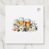 Liebe braut Bier Brautparty Geschenkanhänger (Rückseite)
