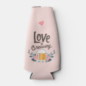 Liebe braut Bier Flaschenkühler (Vorderseite)