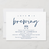 Liebe braut, Bier-Party-Brautparty Einladung (Vorderseite)