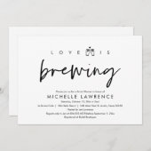 Liebe braut, Bier-Party-Brautparty Einladung (Vorne/Hinten)