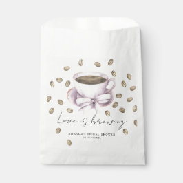 Liebe braut Bow Coffee Brautparty Geschenktütchen