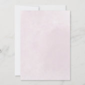 Liebe Braut Brauen Brautdusche Einladung (Rückseite)